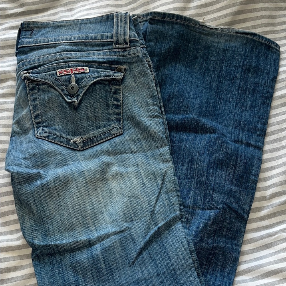 Hudson Jeans Dark Blue Flare Denim